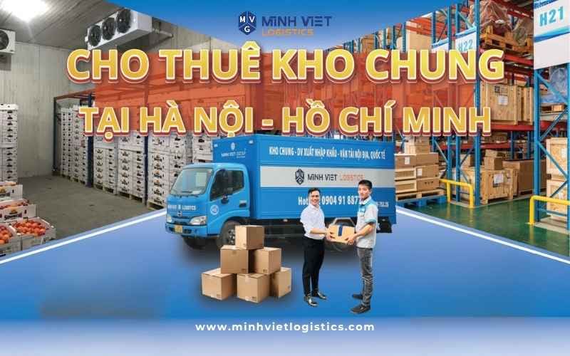 Cho thuê kho chung theo năm tại Minh Việt Logistics